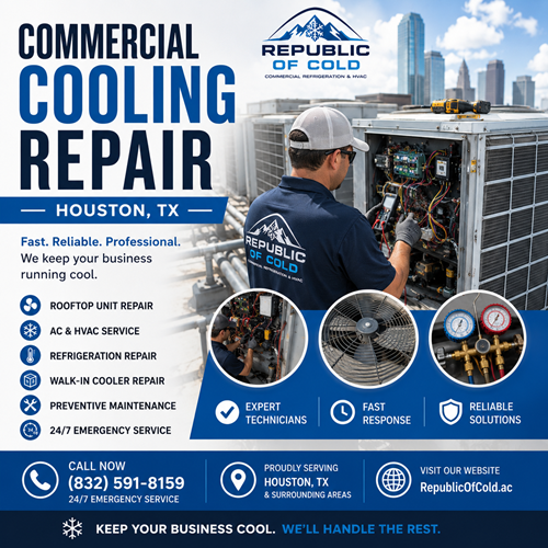 Commercial Cooling Repair – Houston, TX